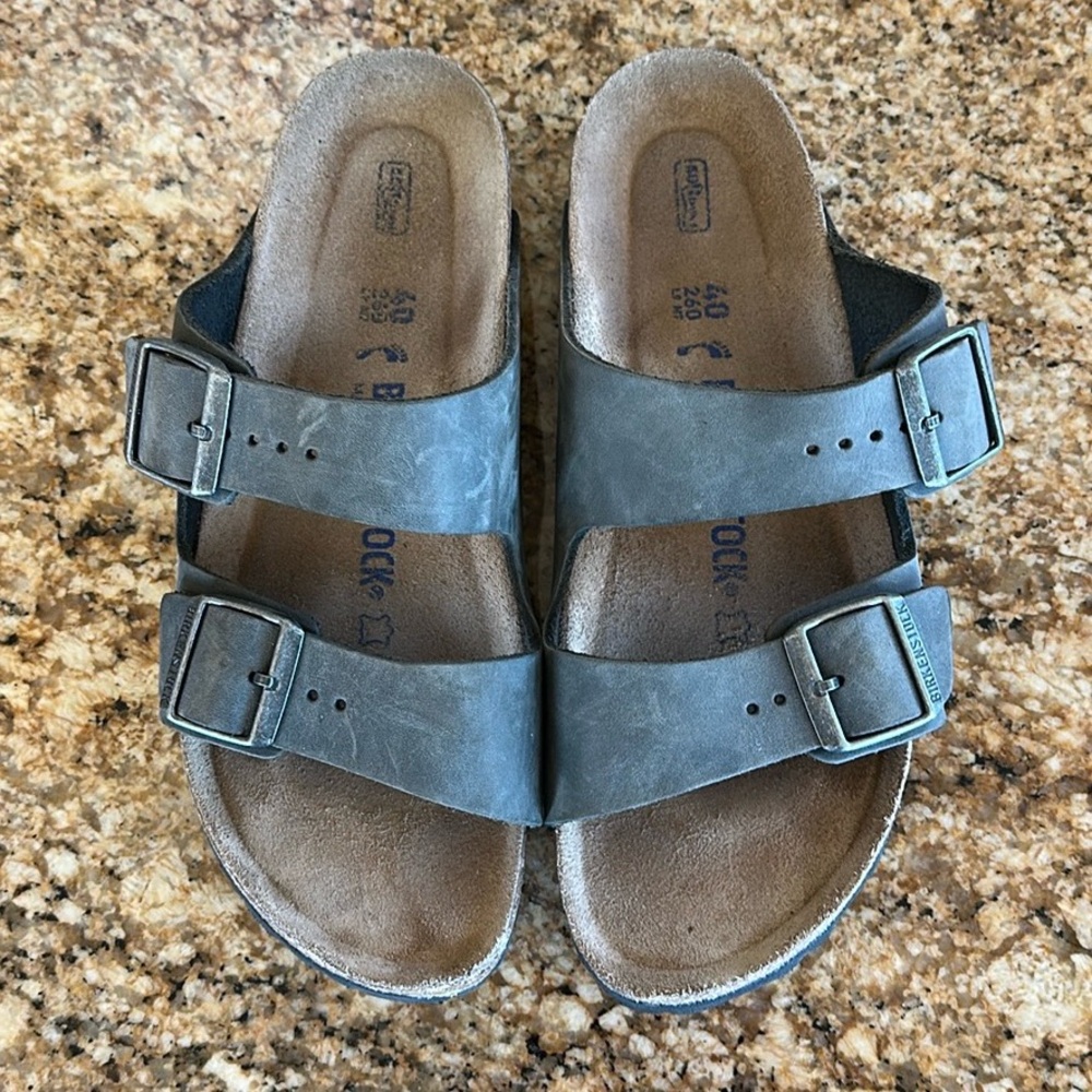 Birkenstock Brown Suede Sandals (Size 10)(Preowned)